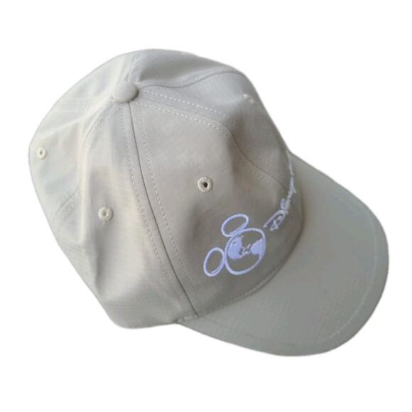 Disney Vacation Club Dvc Member Resort Beige exclusive Strapback Hat - Picture 6 of 7